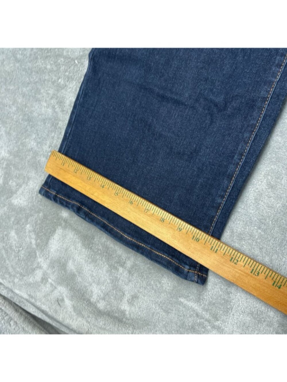 NWT Well Worn Women's Size 6/28 Wide Leg High Rise Jeans Dark Wash Denim G2140 - Picture 8 of 13